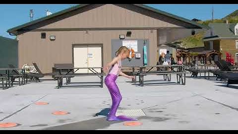 Mermaid tail safety fin fun mermaid 2022 reverse video