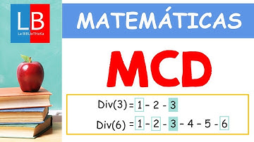 MÁXIMO COMÚN DIVISOR para niños ✔👩‍🏫 PRIMARIA