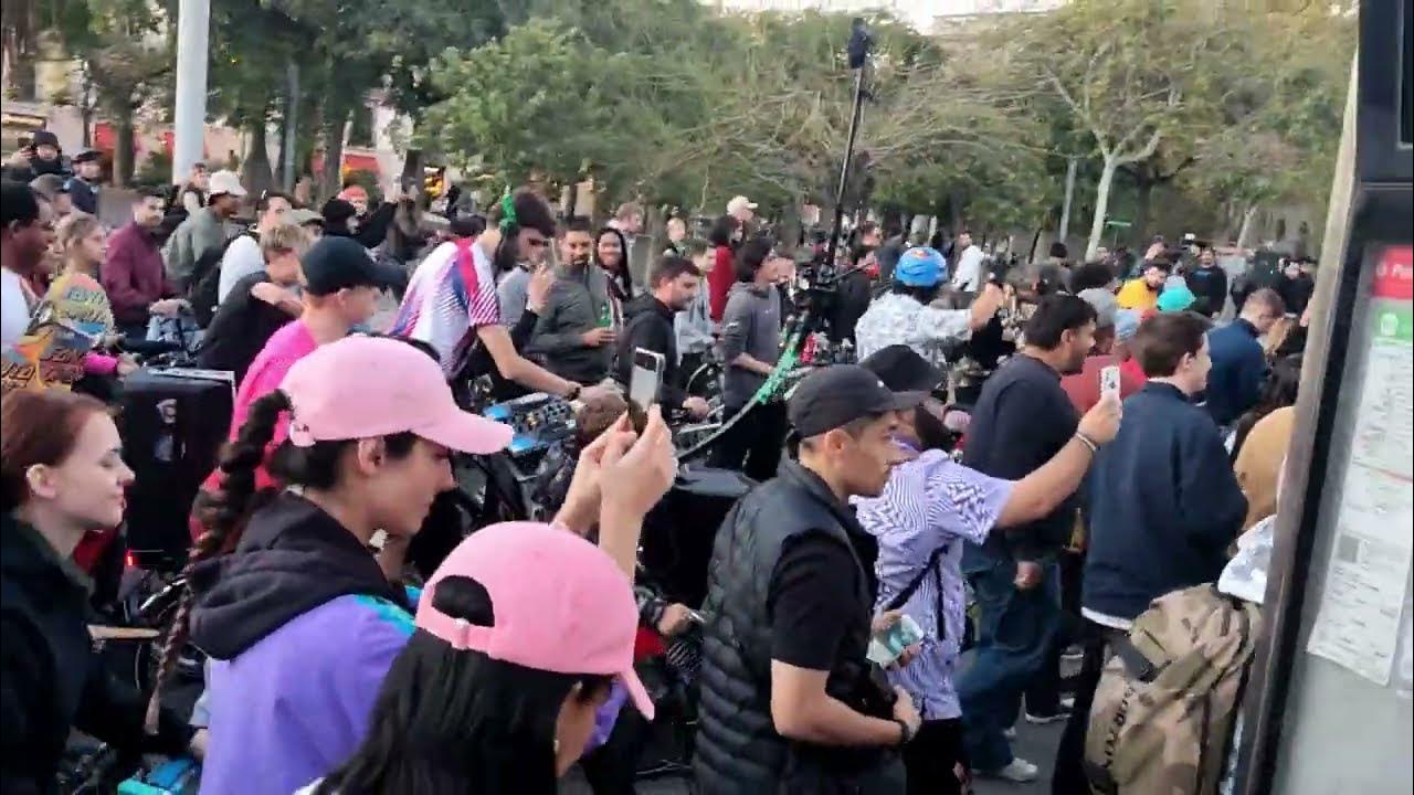 Drum and Bass On The Bike BARCELONA 2023 🔥🔥 YouTube