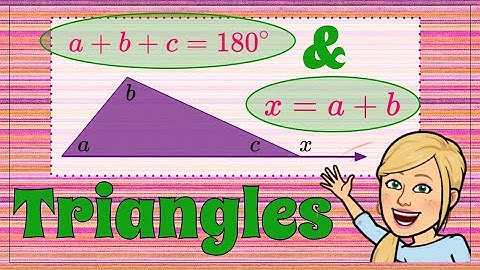 Triangles: Interior & Exterior Angles | 8.G.A.5 💗