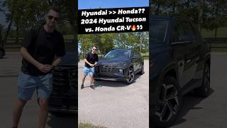 Five Reasons You Might buy the 2024 Hyundai Tucson OVER the Honda CR-V!