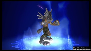 DIGIMON STORY CYBER SLEUTH - Black MetalGarurumon