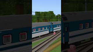 эп1м проездом через станцию #railroading #railway #minecraftbuilding #minecraftrailway #shorts