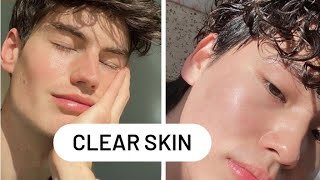How to Get Clear Skin ASAP ( Only 4 Steps ) | Mens skin care Routine