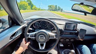 2017 Mazda MX-5 Miata RF - POV Road Trip Impressions