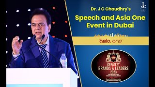 Keynote Numerology Speech | Dr. J C Chaudhry | 20th Edition of Asia Africa Business & Social Forum