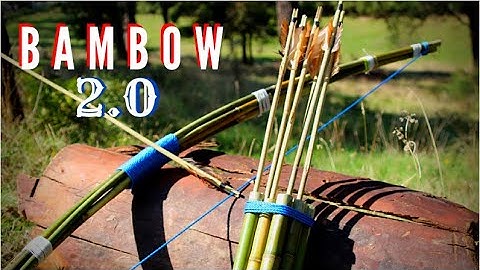 How to make a BAMBOO BOW: Bambow 2.0