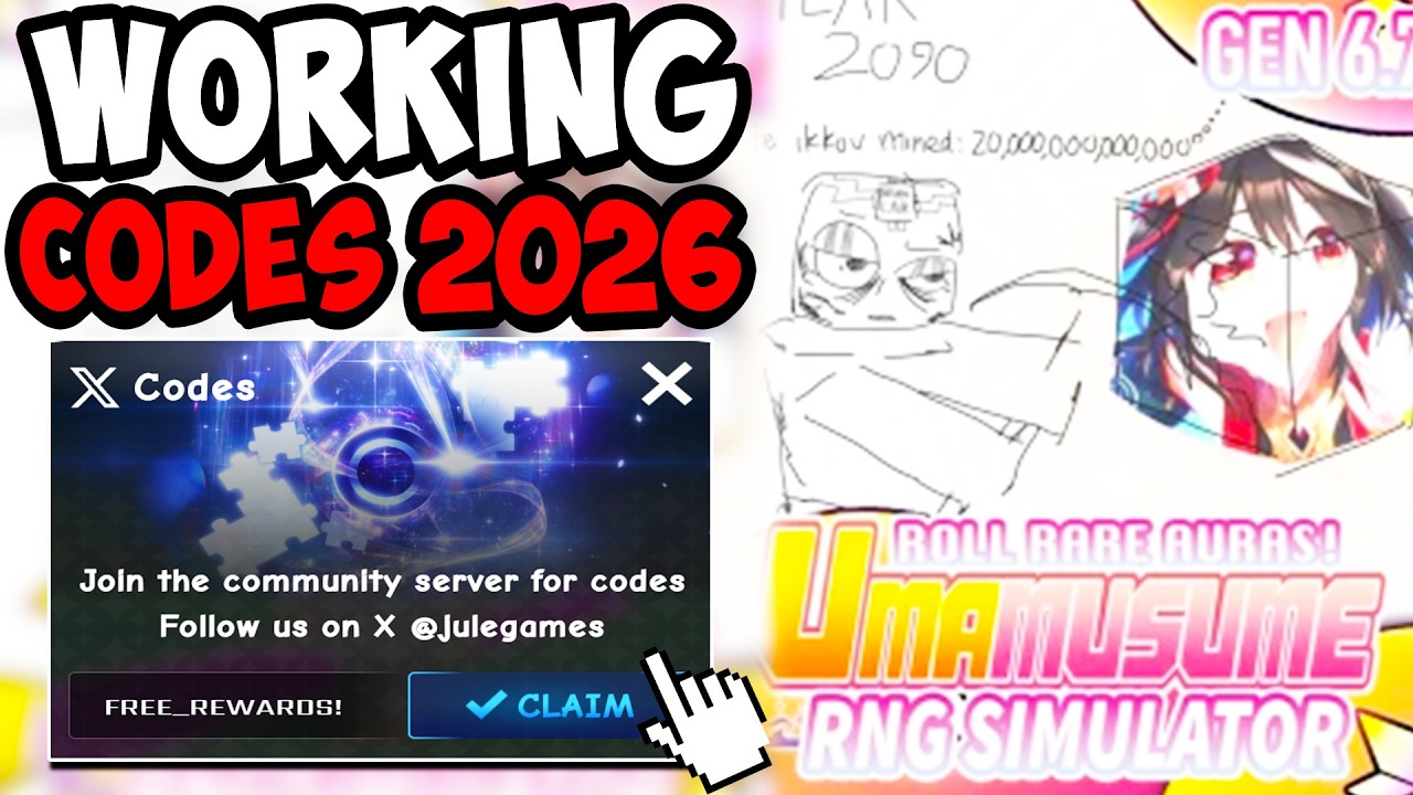 *NEW CODES* ALL WORKING CODES FOR JULES RNG IN 2026! ROBLOX JULES RNG ...