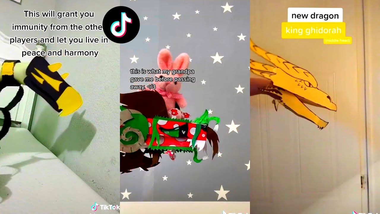 Dragon Puppet Crafts Paper Dragon TikTok Compilation 57 YouTube