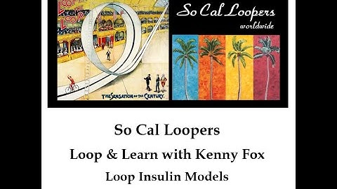 So Cal Loopers Loop & Learn - Insulin Models 3.25.2020