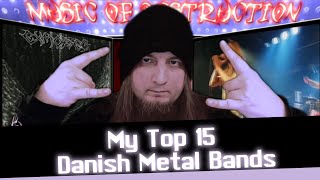▶️My Top 15 Danish Metal Bands◀️