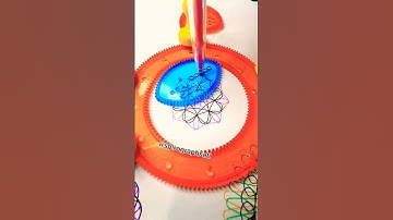 Spirograph Art Therapy ✍🏻 #spirograph #satisfying #art #arttherapy #drawing #nostalgia #shorts