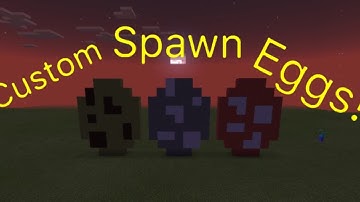 Minecraft: Make Your Own Spawn Eggs! No Mods!