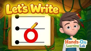 ✏️ Quick Write – Lowercase o, Writing the Letter o #handwriting    #handwritingpractice