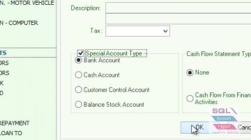 SQL ACCOUNT SOFTWARE | Chart Of Account (General ledger) | IPOHONLINE