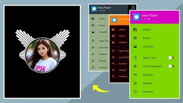 How To Add Your Own Photo And Avee Player Change Theme 2023
