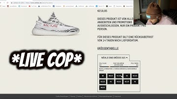 *LIVE COP*ADIDAS YEEZY BOOST 350 V2 