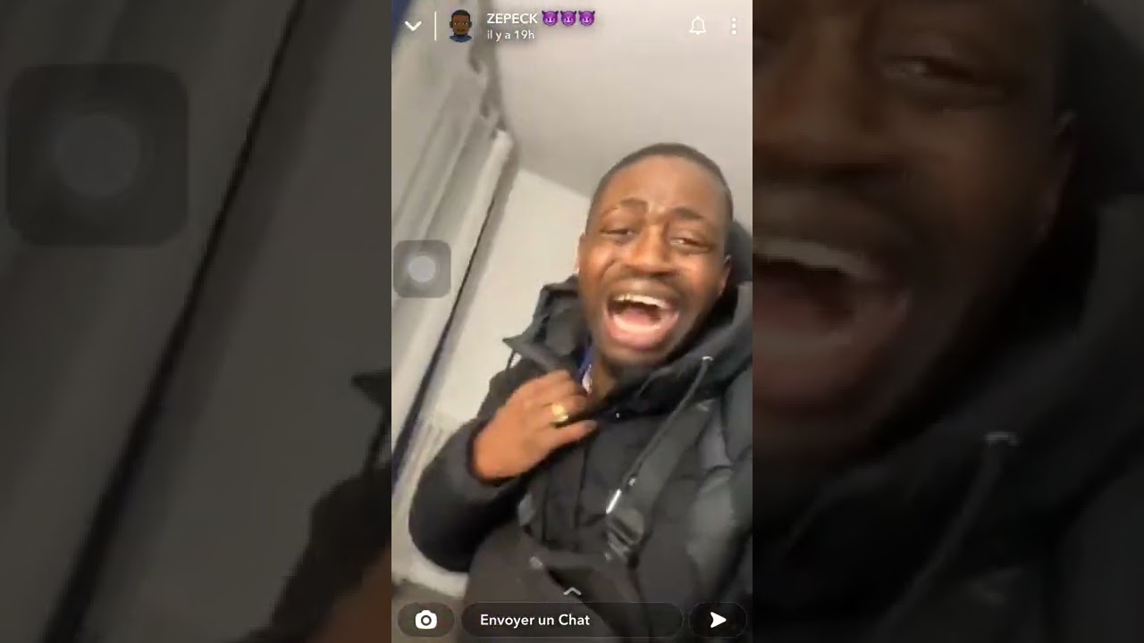 Story Snap Zepeck après l’élimination du PSG face au Réal - 2022