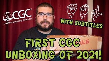 First CGC UNBOXING OF 2021