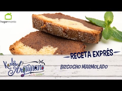 Receta Exprés: Bizcocho marmolado