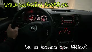 VW AMAROK TRENDLINE- PRUEBA DE MANEJO!