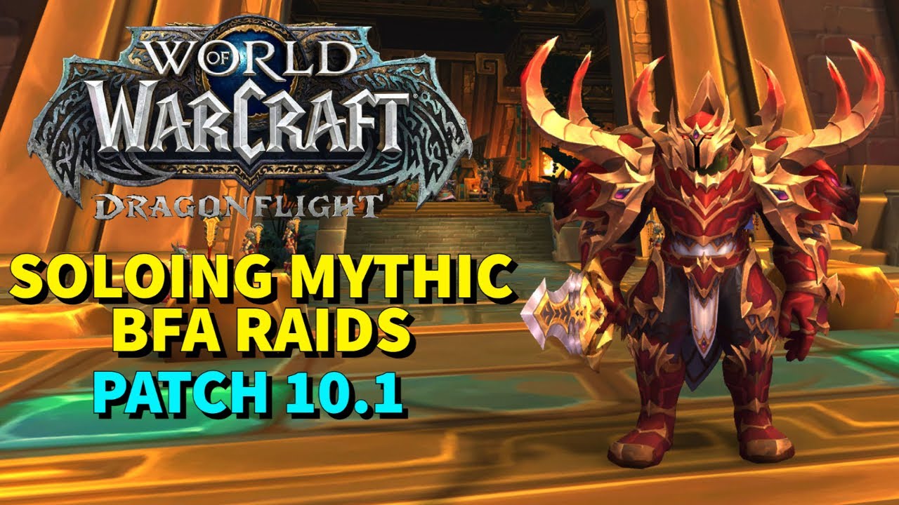 Where To Get Follower Equipment Bfa Mastering the Solo Raid: Mythic BFA Raids in Patch 10.1 - YouTube