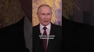 Putin Says Russia Has No Plans to Capture Ukraine's Kharkiv