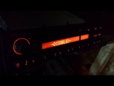 Podłączenie radia Business CD BMW e46 Na stole (Ominięcie DISABLED)