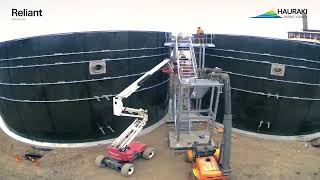 Kerepehi WTP Raw Water Storage Tanks