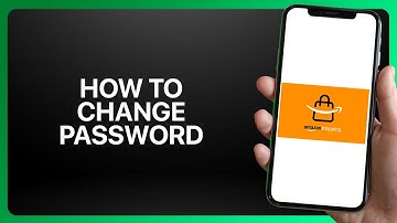 How To Change Password In Amazon Shopping App 2025! Tutorial