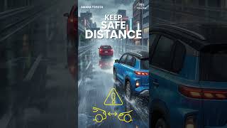 5 Essential Monsoon Driving Safety Tips! | Toyota Hyryder | Amana Toyota