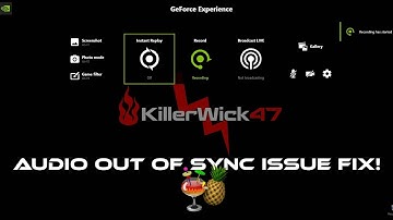 Nvidia Share (Shadowplay) Audio/Video Out of Sync Issue FIX!