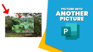 How to insert a picture into another picture in Publisher