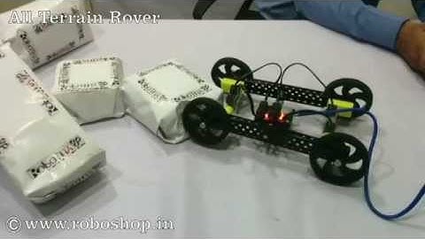 All Terrain Rover 22 using Robotrix Junior Kit | Roboshop.in