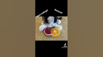 Catnip cat toys - Crochet