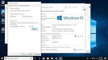 Windows 10 - how to disable paging file (pagefile.sys)