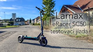 Lamax eRacer SC50 - příjemná mašina pro každý den ☀️. Testovací jízda 🛴