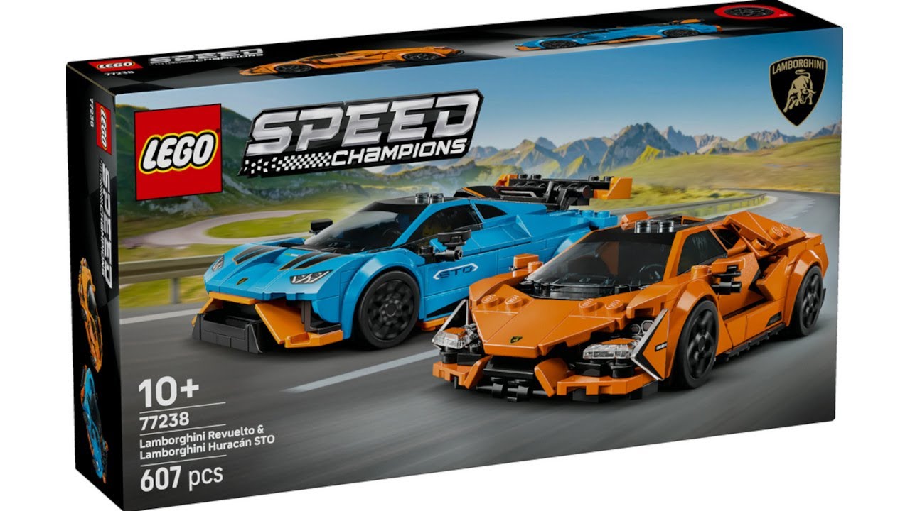 LEGO 77238 Instructions | Speed Champions | Lamborghini Revuelto & Lamborghini Huracán STO | Lambo