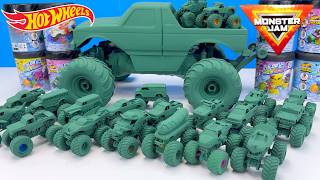 🚚🔥10x CLASSIC? Hot Wheels Monster Trucks/ Monster Jam Monster Trucks + GIANT RC Monster Truck