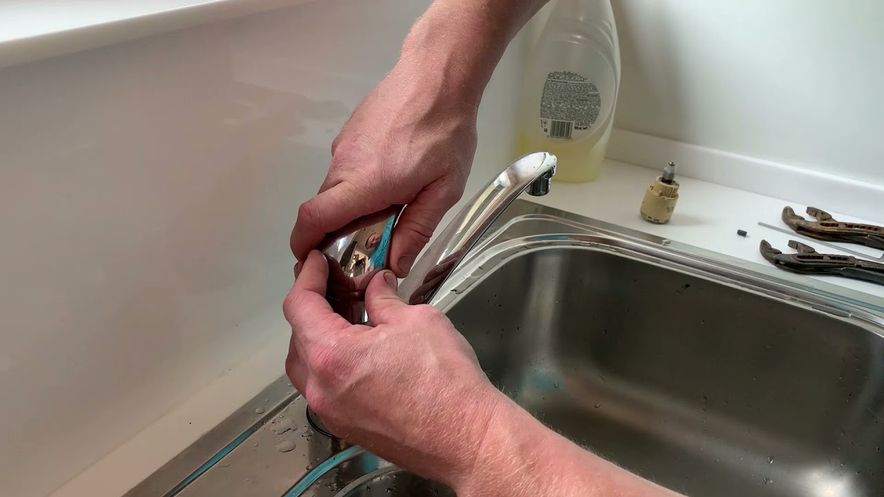 Замена картриджа GROHE - YouTube