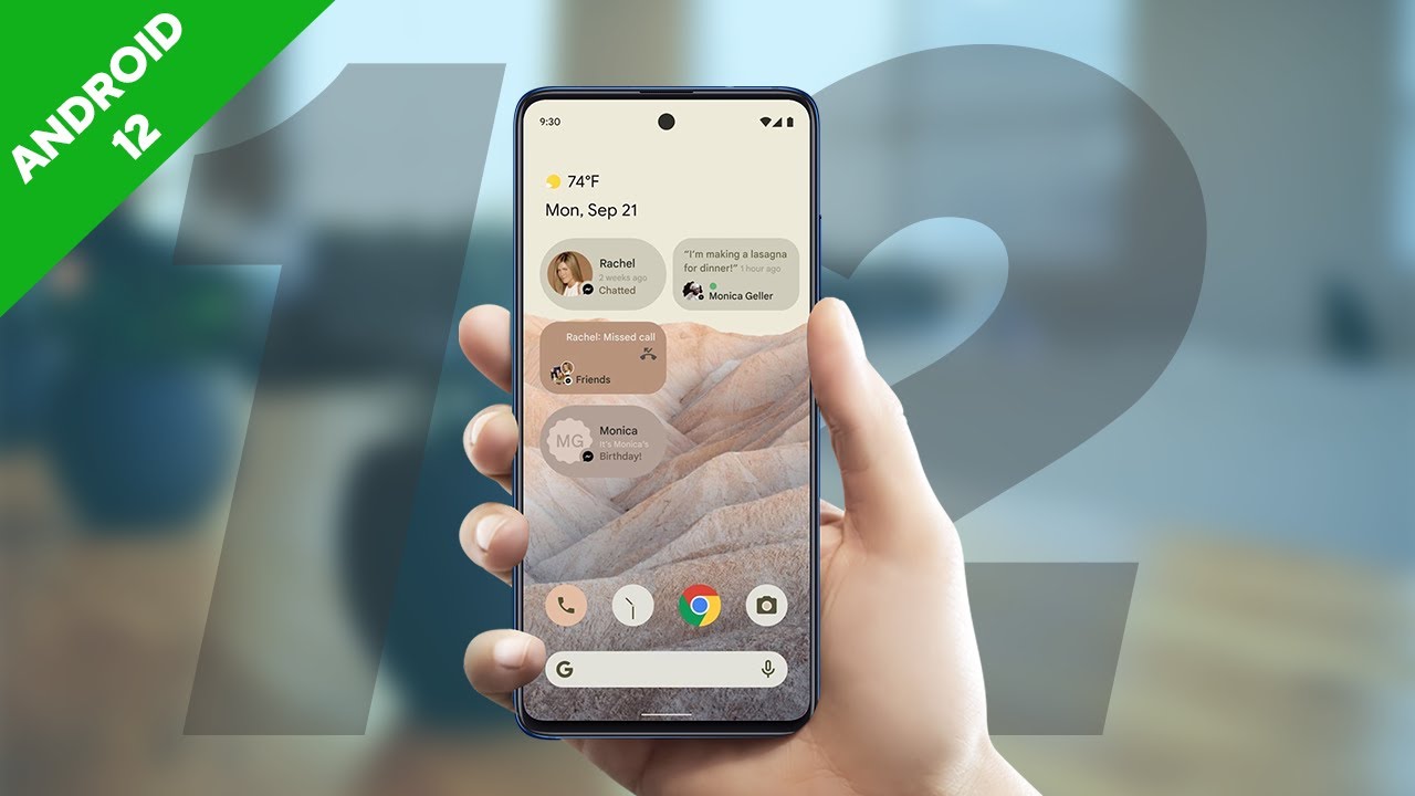 Here is the FIRST LOOK of Android 12 | New UI, New Privacy Features ...