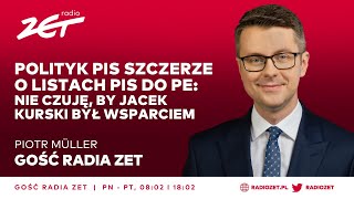 Piotr Müller: rozmowa Dudy z Trumpem to nie jest afront w stosunku do Bidena