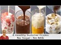 4 healthy summer drinks for weight loss  no sugar  no milk  skinny recipes