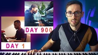 2.5 Years of Piano Progress (2000 HOURS) | Pianist Reacts
