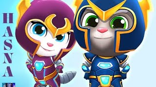 #Tomgoldhasnagame#subscriber# HYPER TOM VS  CYBER ANGELA Gameplay Android ios Hasna Game 😍 screenshot 5