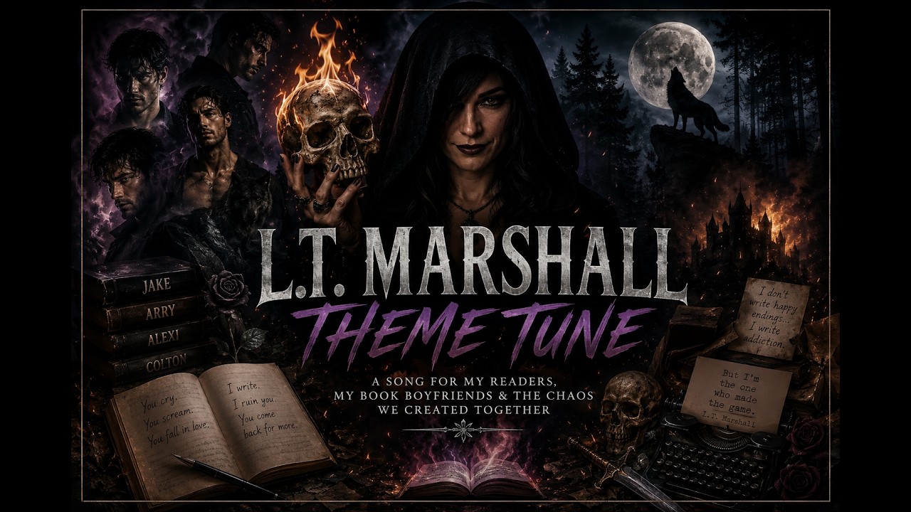L.T. Marshall Theme Tune 😂📚 | A Song About Readers Falling For My Fictional Men