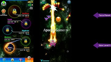 Galaxy Attack Alien Shooter | New Hero Mode | Terra New Level 3 |  Tips Tricks For Game Players