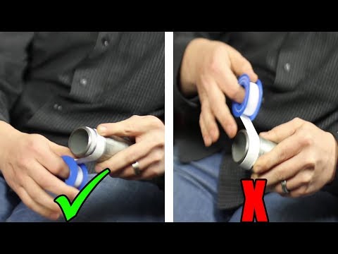 How to Apply Teflon Tape the RIGHT