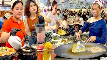 $1 CHEAPEST THAI STREET FOOD NIGHT MARKET IN BANGKOK |  DELICIOUS THAI FOOD OPTIONS AT JODD FAIRS