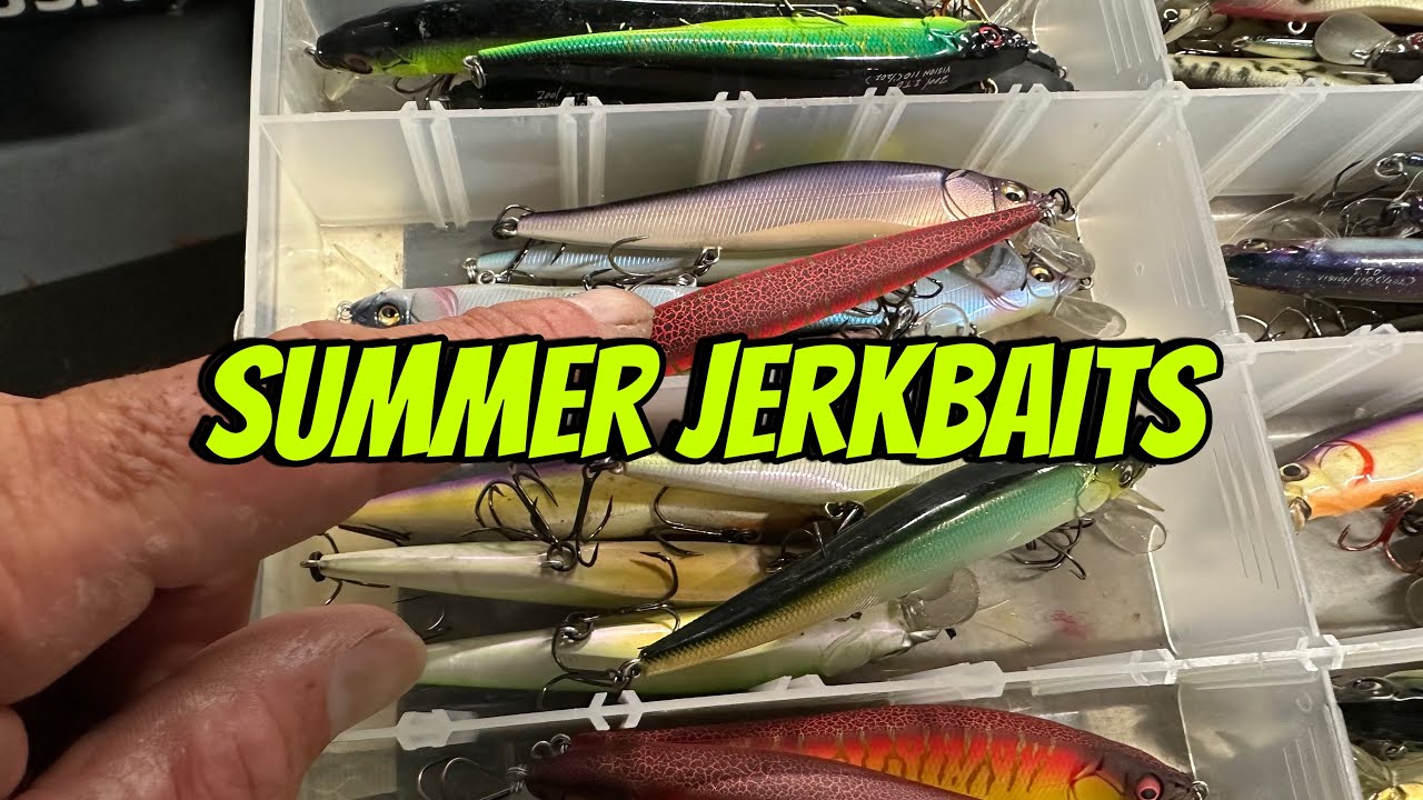 3 Techniques For Catching Summer Jerkbait Bass…